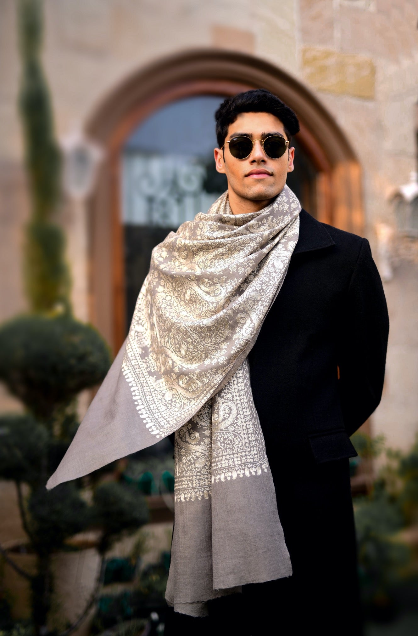 Mens shawl store wearing styles