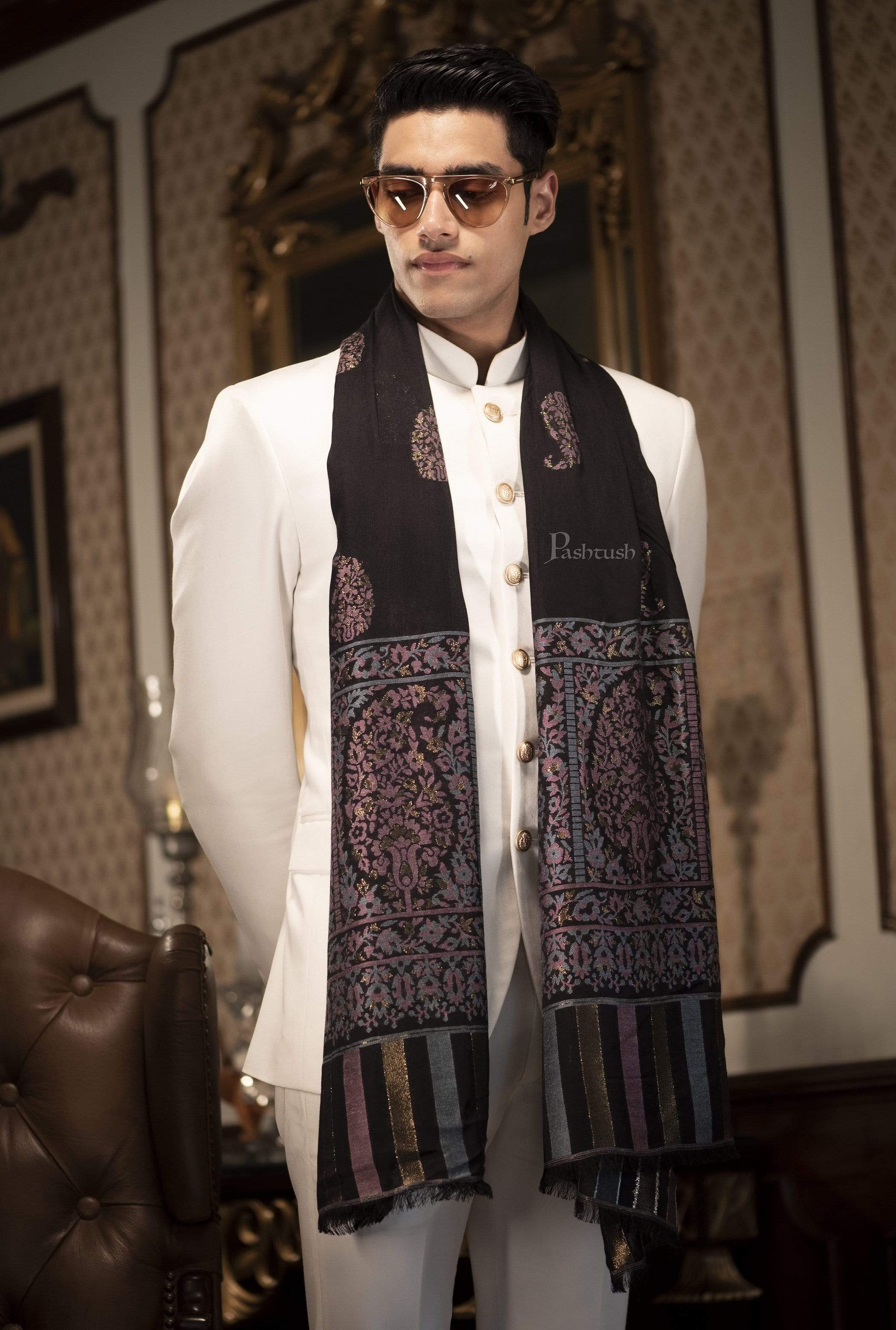 Scarves How To Wear A Men's Shawl Hair How To Wear A