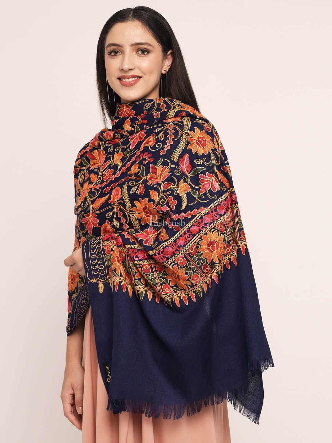 Ladies best sale shawl design