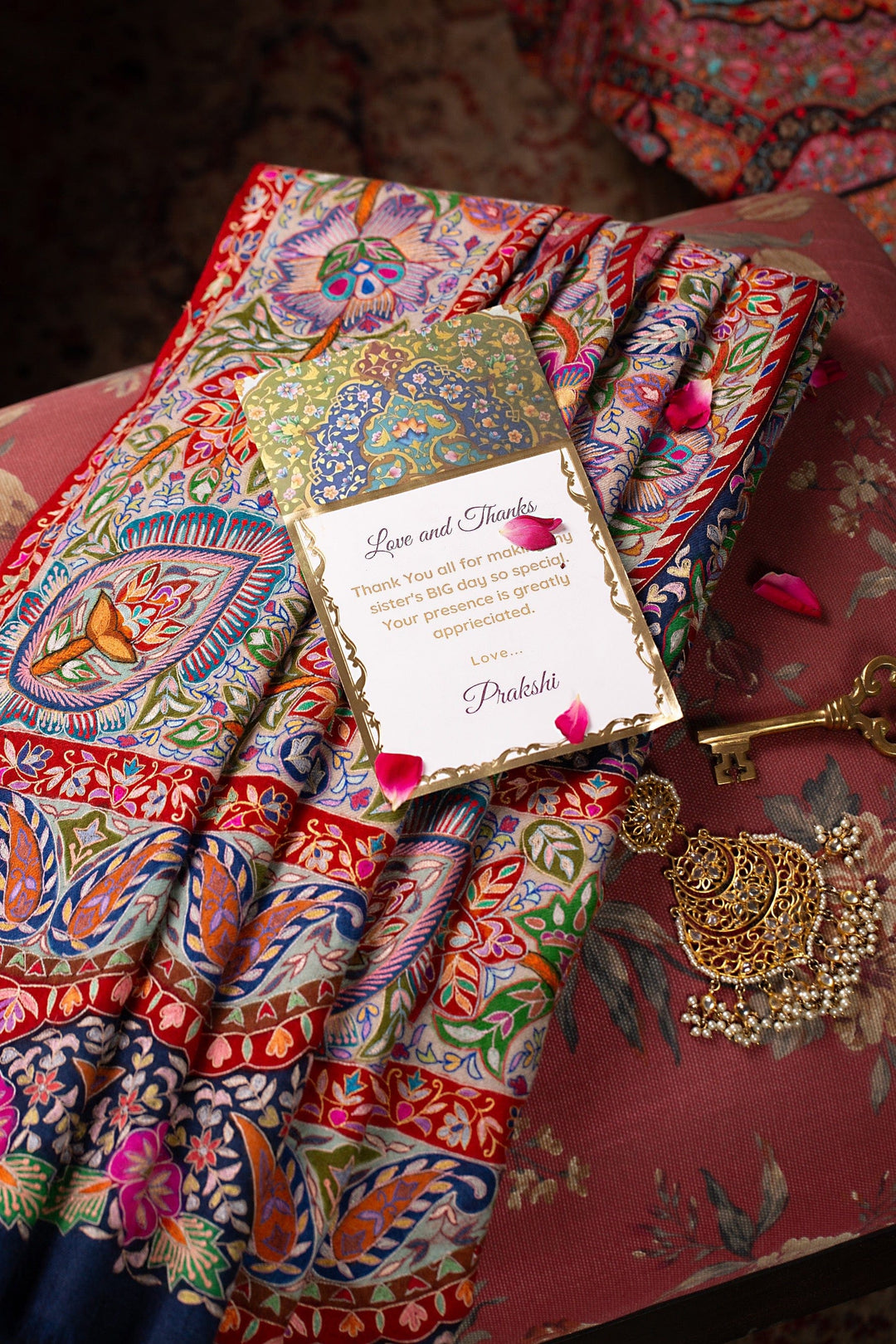 pashtush rakhi Gift Note - Happy Raksha Bandhan