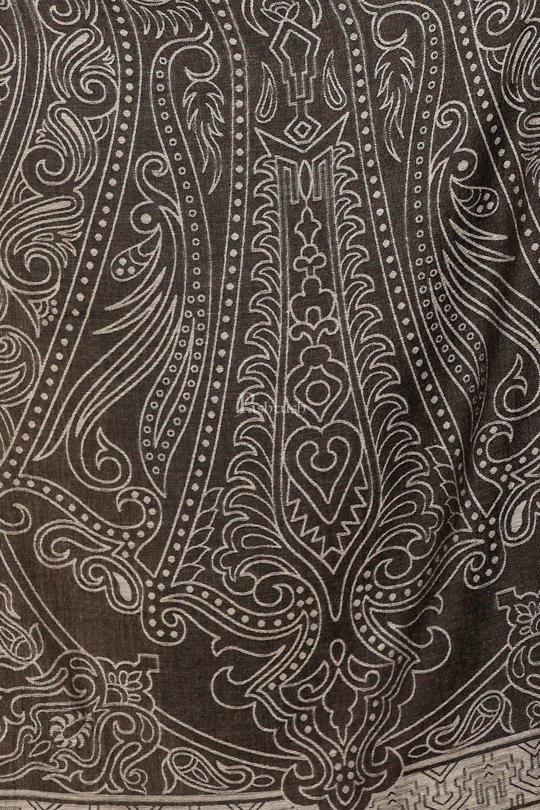 Pashtush India Gift Pack Pashtush His and Her Gift Set of Fine Wool Stole and Womens Bamboo Stole, Multicolour and Black, Packaged in Keepsake Wooden Chester Gift Box