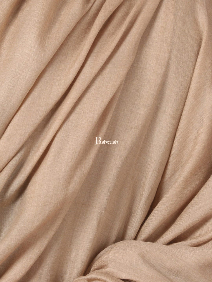 Pashtush India Gift Pack Pashtush His And Her Set Of 100% Pure Wool Shawls, Premium Gift Box Packaging, Beige and Black