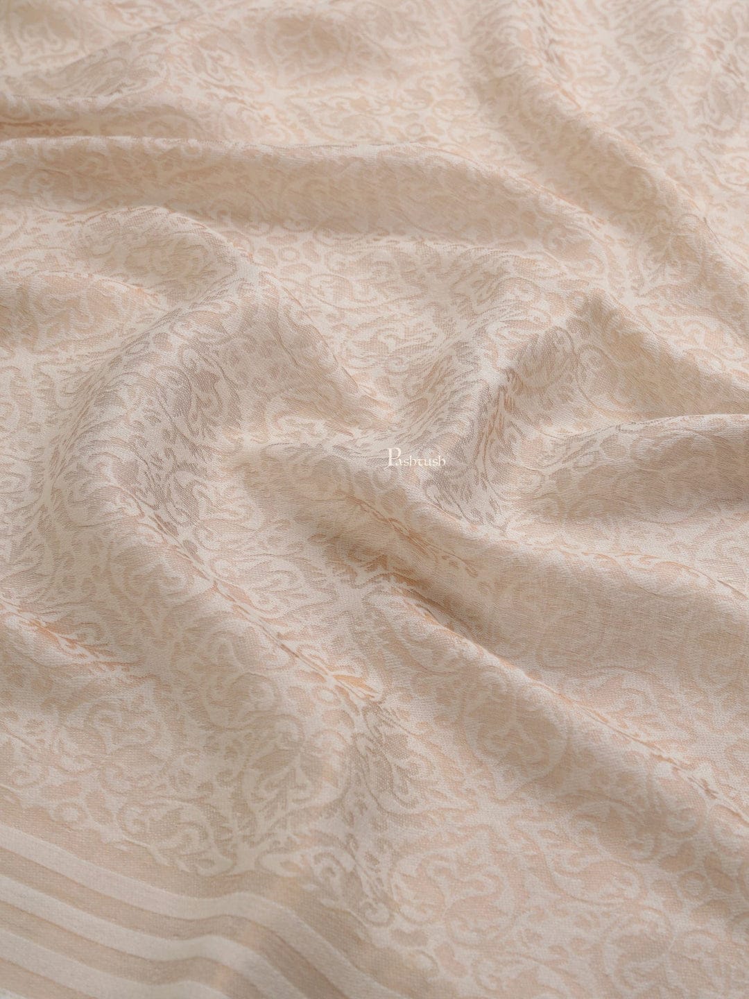 Pashtush India Gift Pack Pashtush His And Her Set Of Fine Wool Shawls, Premium Gift Box Packaging, Beige and Ivory