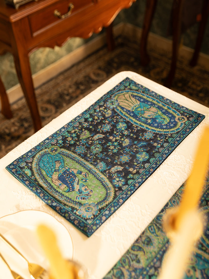 Pashtush India Gift Pack Pashtush Luxury Table Mats, Twilight Collection, Multicolour