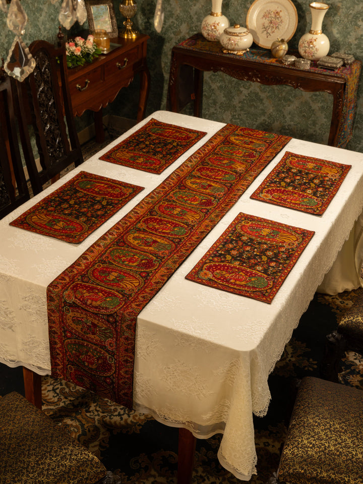Pashtush India Gift Pack Pashtush Luxury Table Mats, Twilight Collection, Multicolour