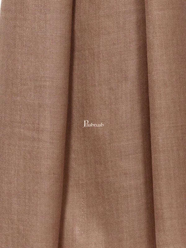 Pashtush India Mens Shawls Gents Shawl Pashtush Mens Fine Wool  Shawl , Light Weight, Taupe