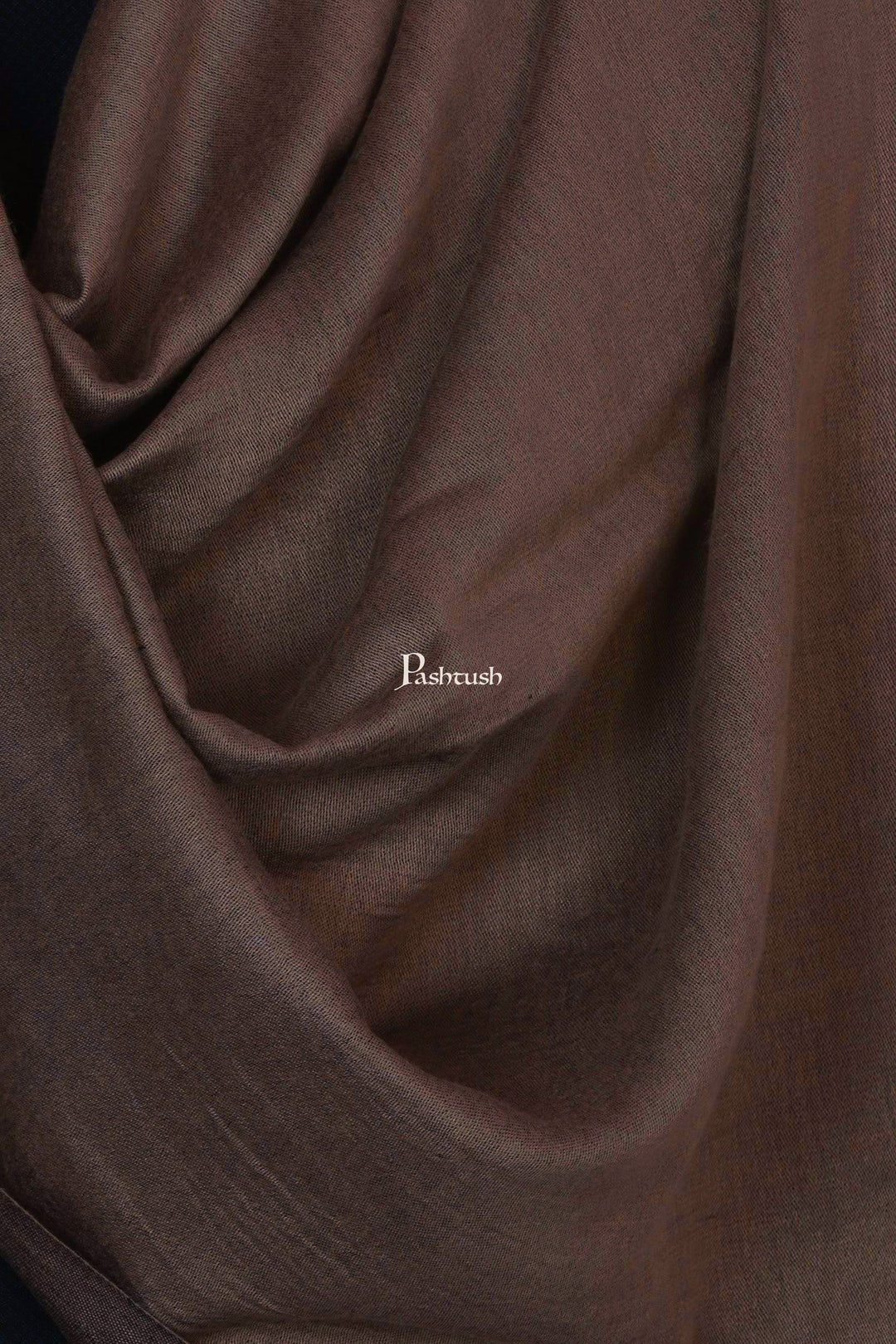 Pashtush India Mens Scarves Stoles and Mufflers Pashtush Mens Soft Bamboo Reversible Stole, Brown