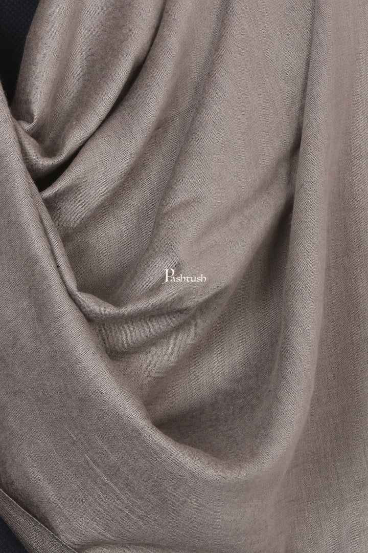 Pashtush India Mens Scarves Stoles and Mufflers Pashtush Mens Soft Bamboo Reversible Stole, Grey