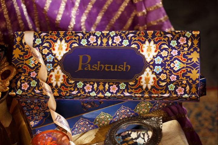 Pashtush India Box Pashtush Multi Coloured Magnet Lock Premium Box (Box Only)