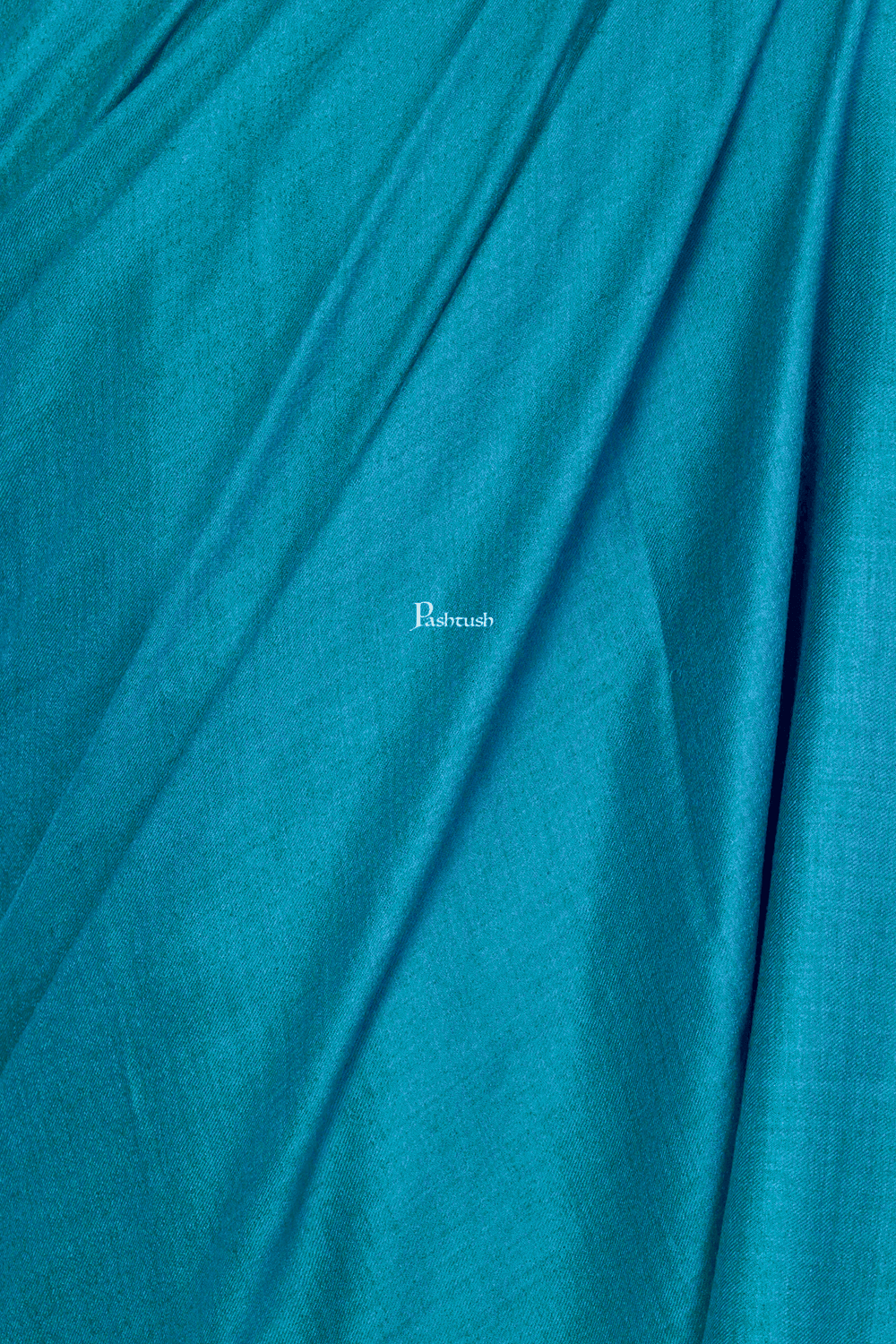 Pashtush India Mens Shawls Gents Shawl Pashtush Royal And Classy Fine Wool Mens Stole, Arabic Sea Blue