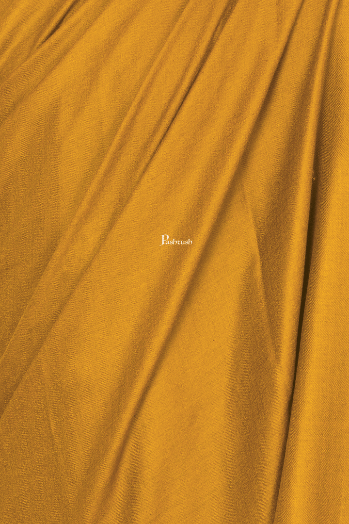 Pashtush India Mens Shawls Gents Shawl Pashtush Royal And Classy Fine Wool Mens Stole, Mustard