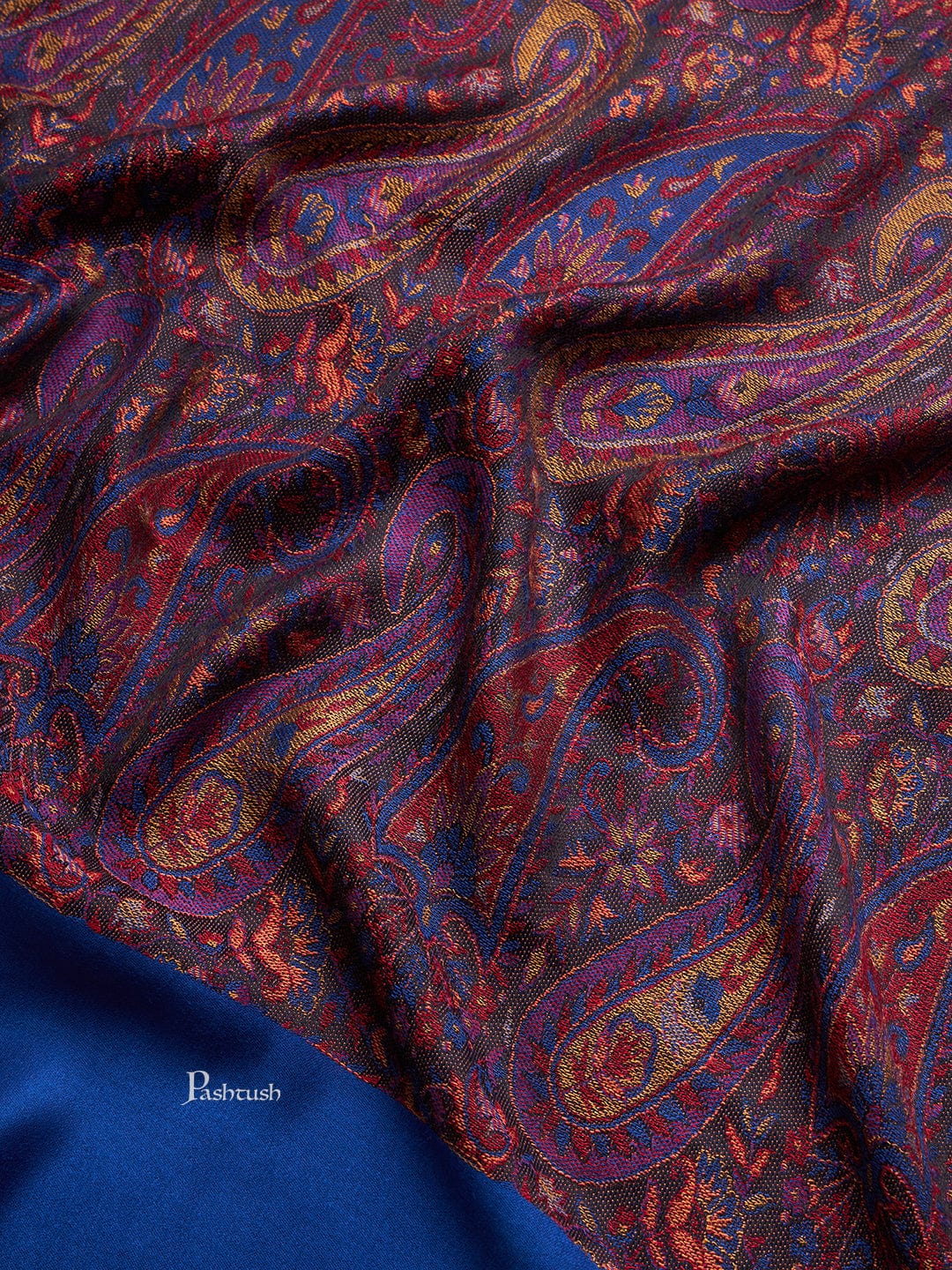 Pashtush India Womens Shawls Pashtush Womens Bamboo Shawl, Chanting Paisley Design, Multicolour