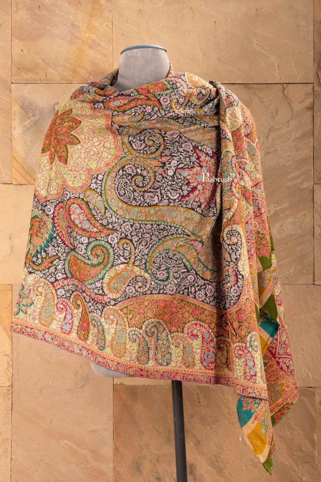 Pashtush India Womens Shawls Pashtush Womens Shawl