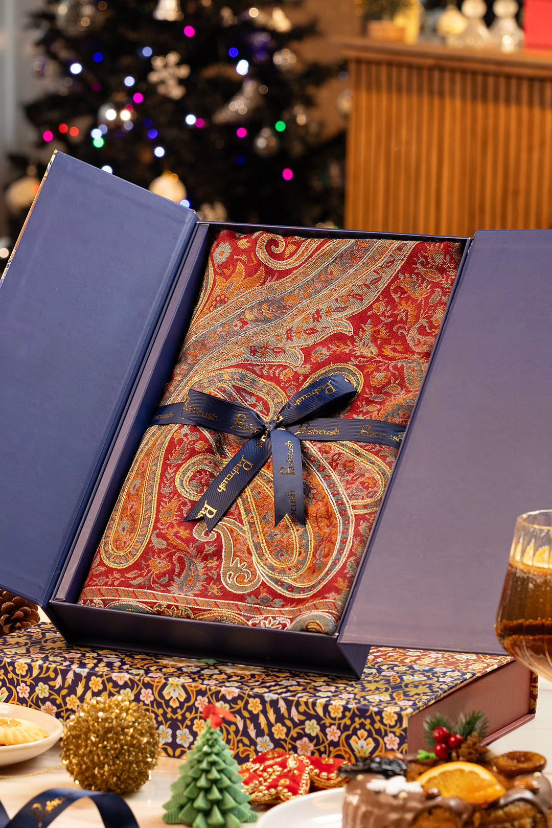 Pashtush India Gift Pack Pashtush Womens Shawl, Paisley Design
