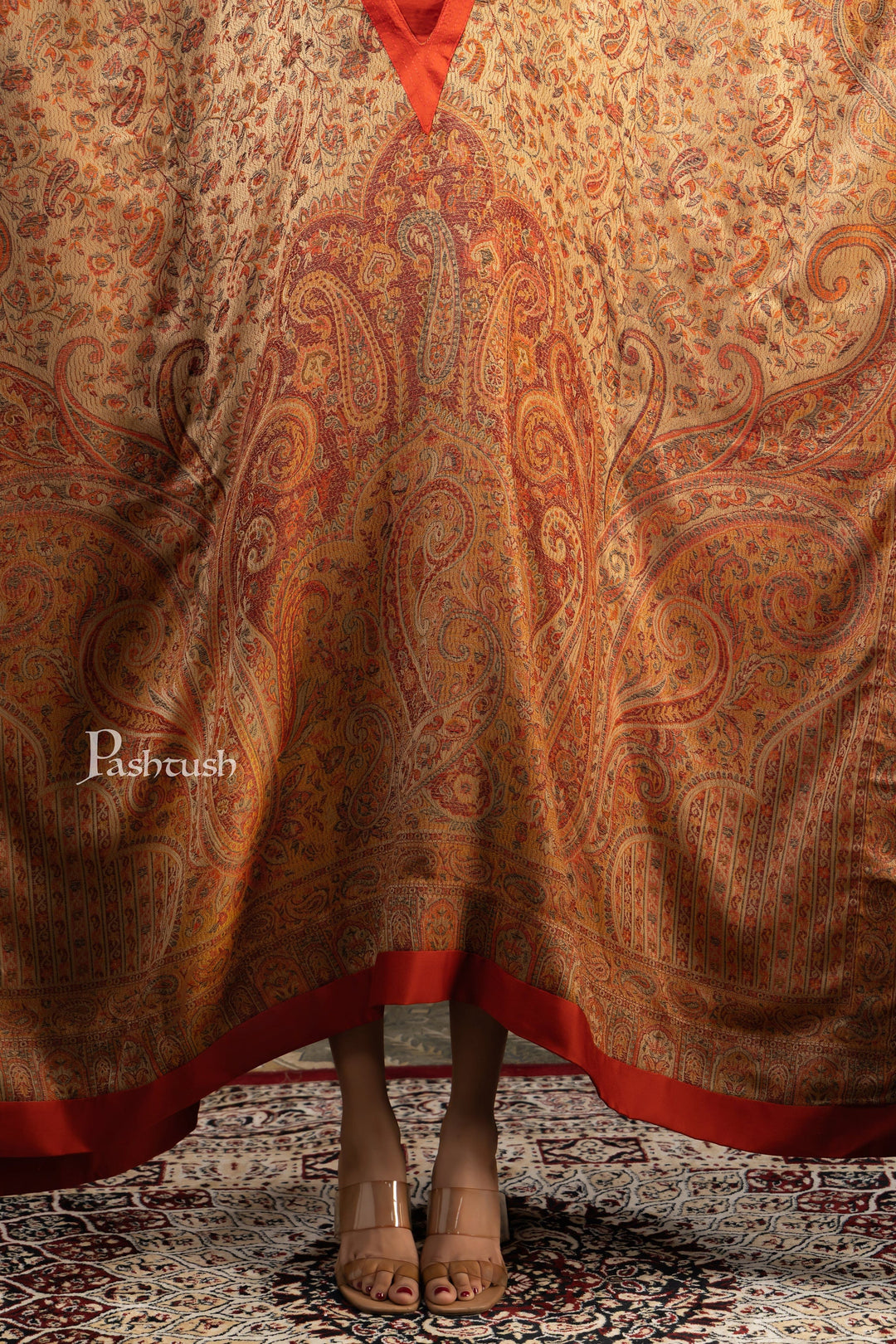 jamawar dress design This beautiful design is a perfect example of elegance and royalty. Net kalidaar frock in fully hand embellished work paired with a jamawar lehnga and organza dupatta perfect to style