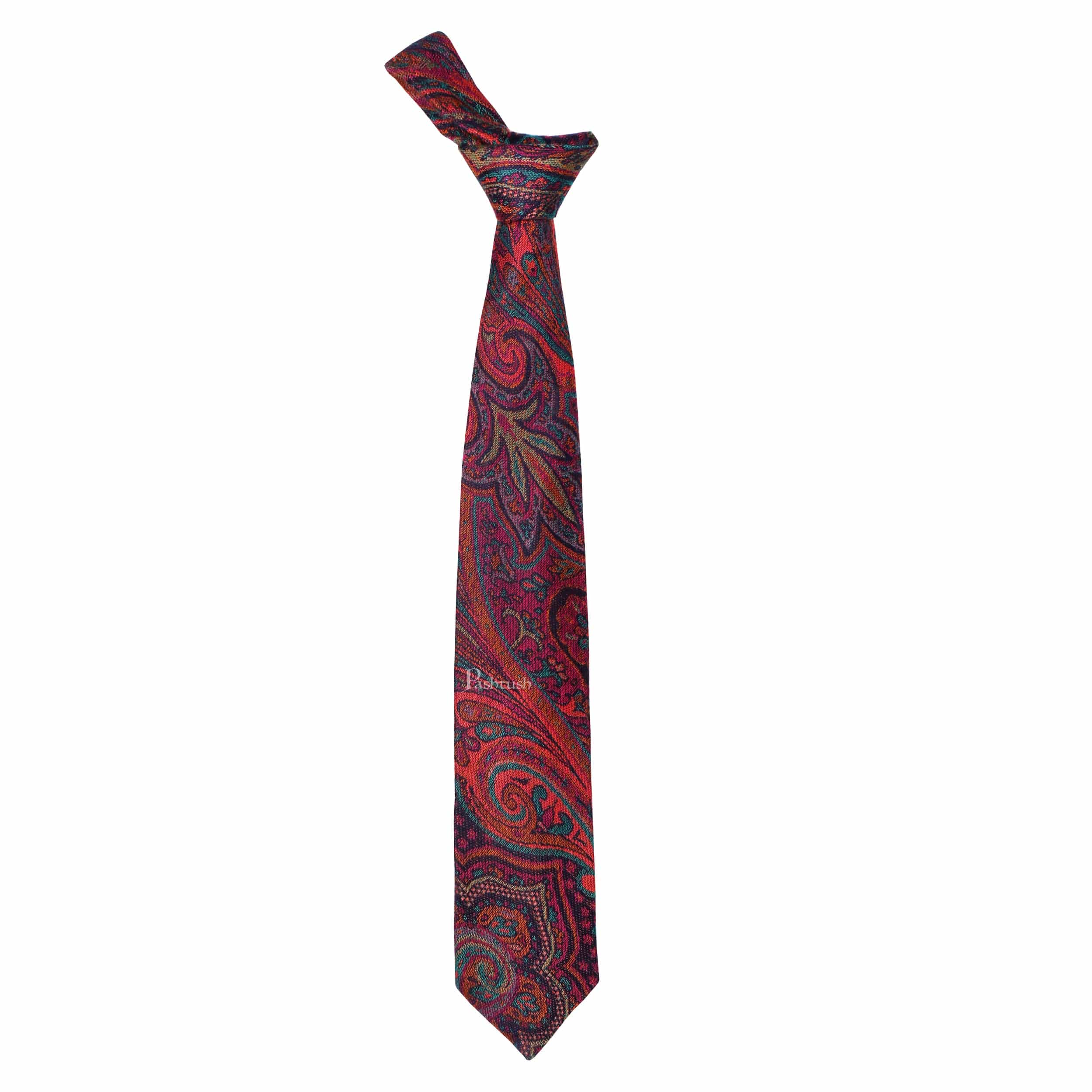 Pashtush India Mens Neckties Ties for Men Pashtush mens Bamboo tie, Jacquard design, Multicolour