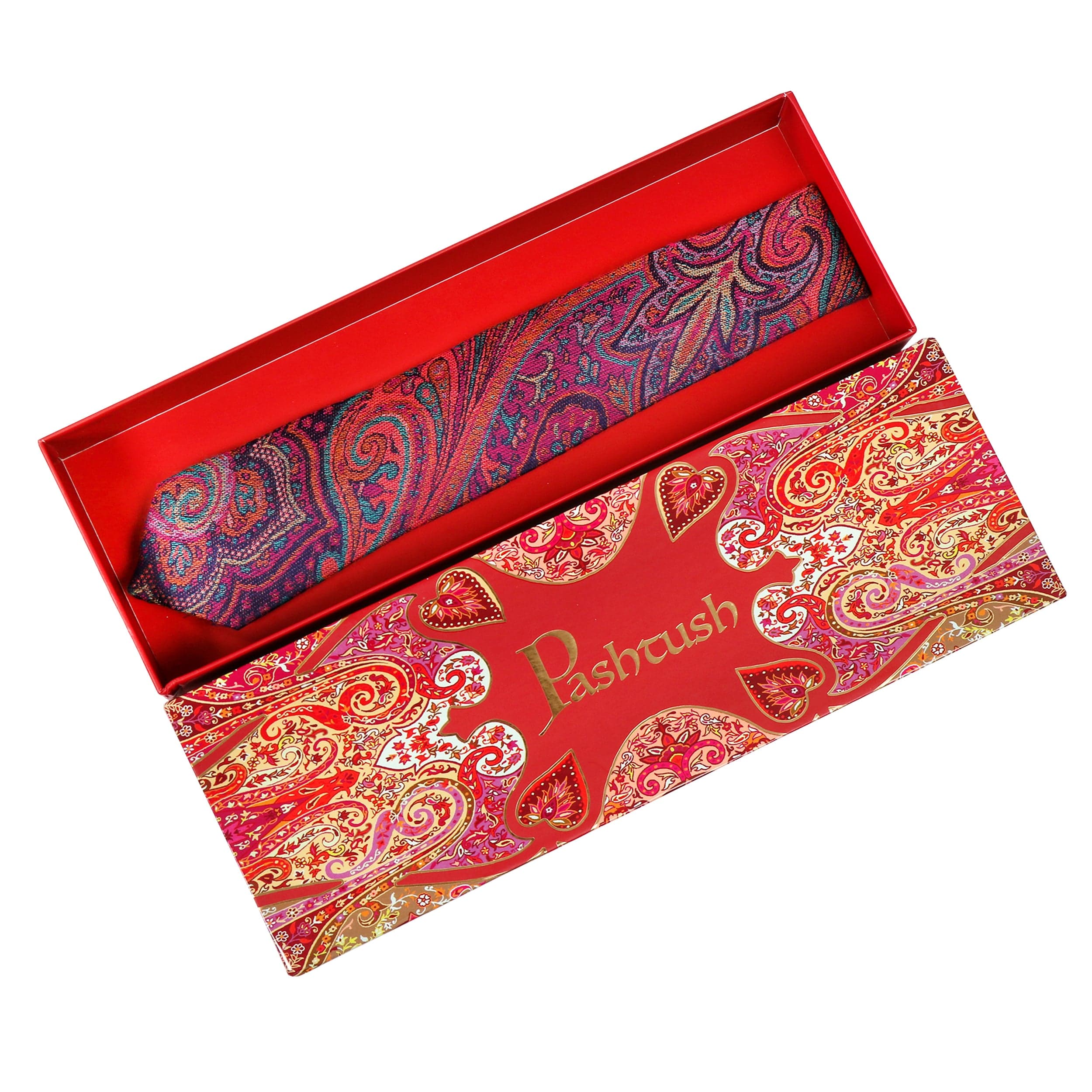 Pashtush India Mens Neckties Ties for Men Pashtush mens Bamboo tie, Jacquard design, Multicolour