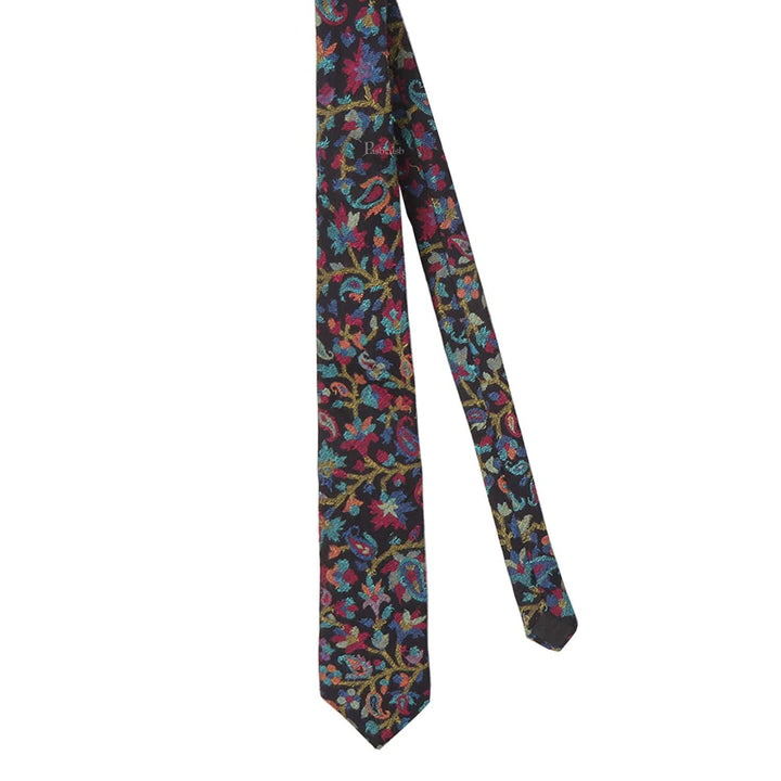 Pashtush India Mens Neckties Ties for Men Pashtush mens Bamboo tie, Jacquard Woven design, Multicolour