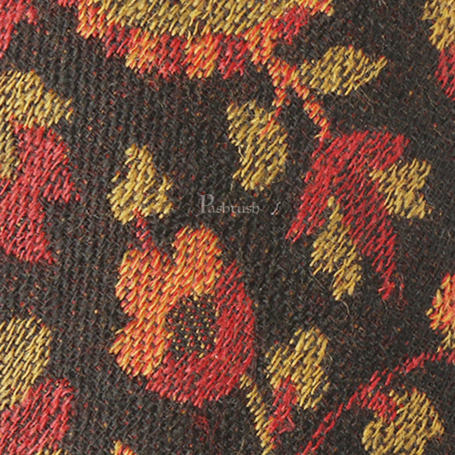 Pashtush India Mens Neckties Ties for Men Pashtush mens Fine Wool tie, Jacquard Woven design, Multicolour