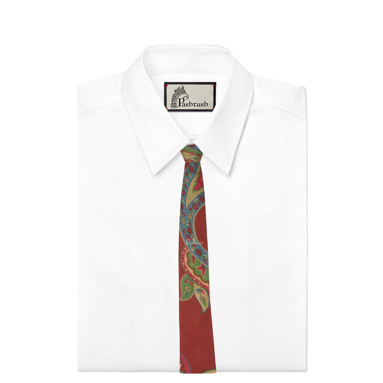 Pashtush India Mens Neckties Ties for Men Pashtush mens Fine Wool tie, Printed design, Multicolour