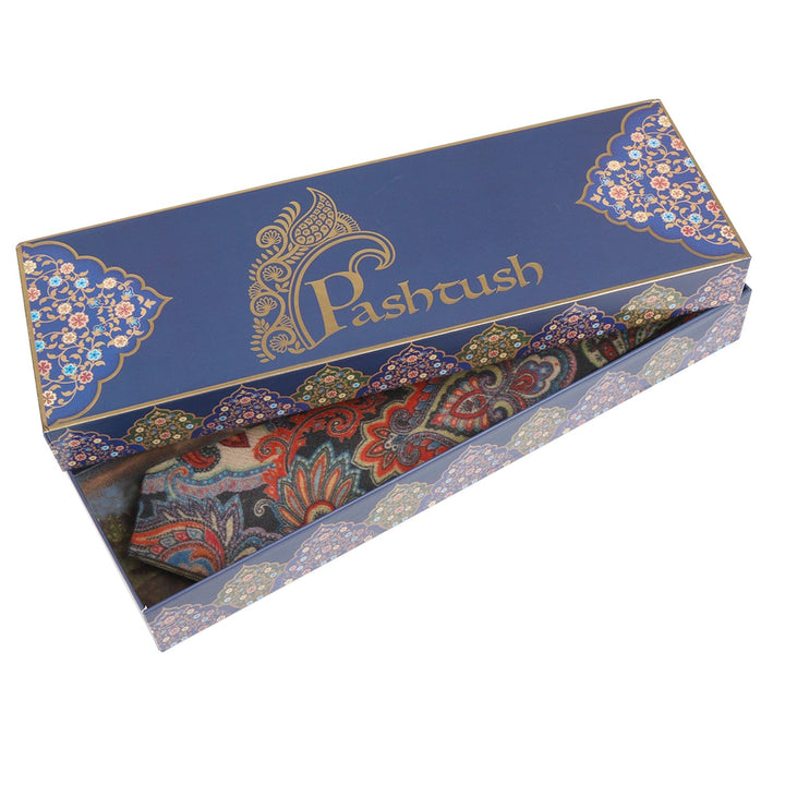 Pashtush India Mens Neckties Ties for Men Pashtush mens Fine Wool tie, Printed design, Multicolour