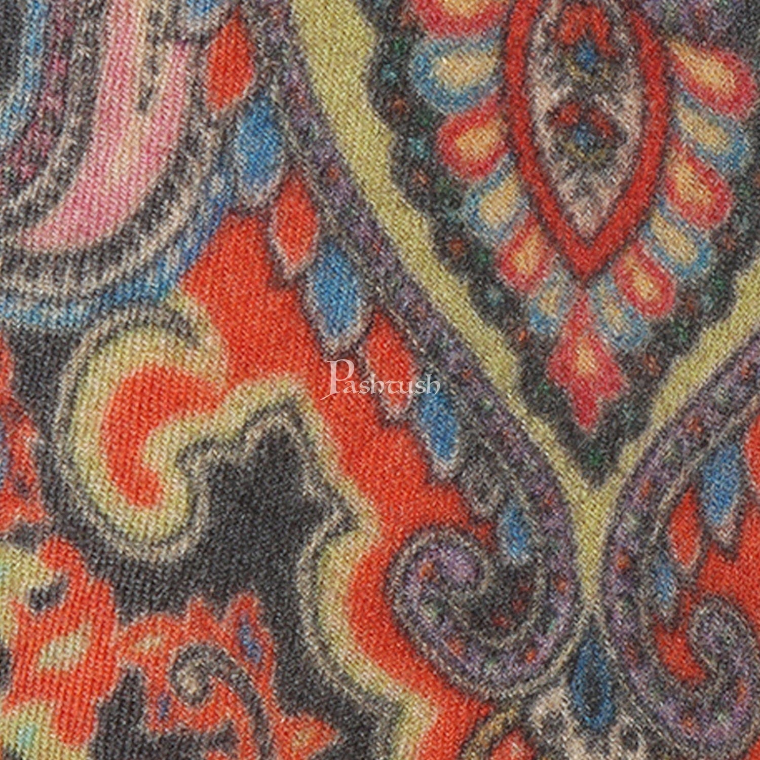 Pashtush India Mens Neckties Ties for Men Pashtush mens Fine Wool tie, Printed design, Multicolour