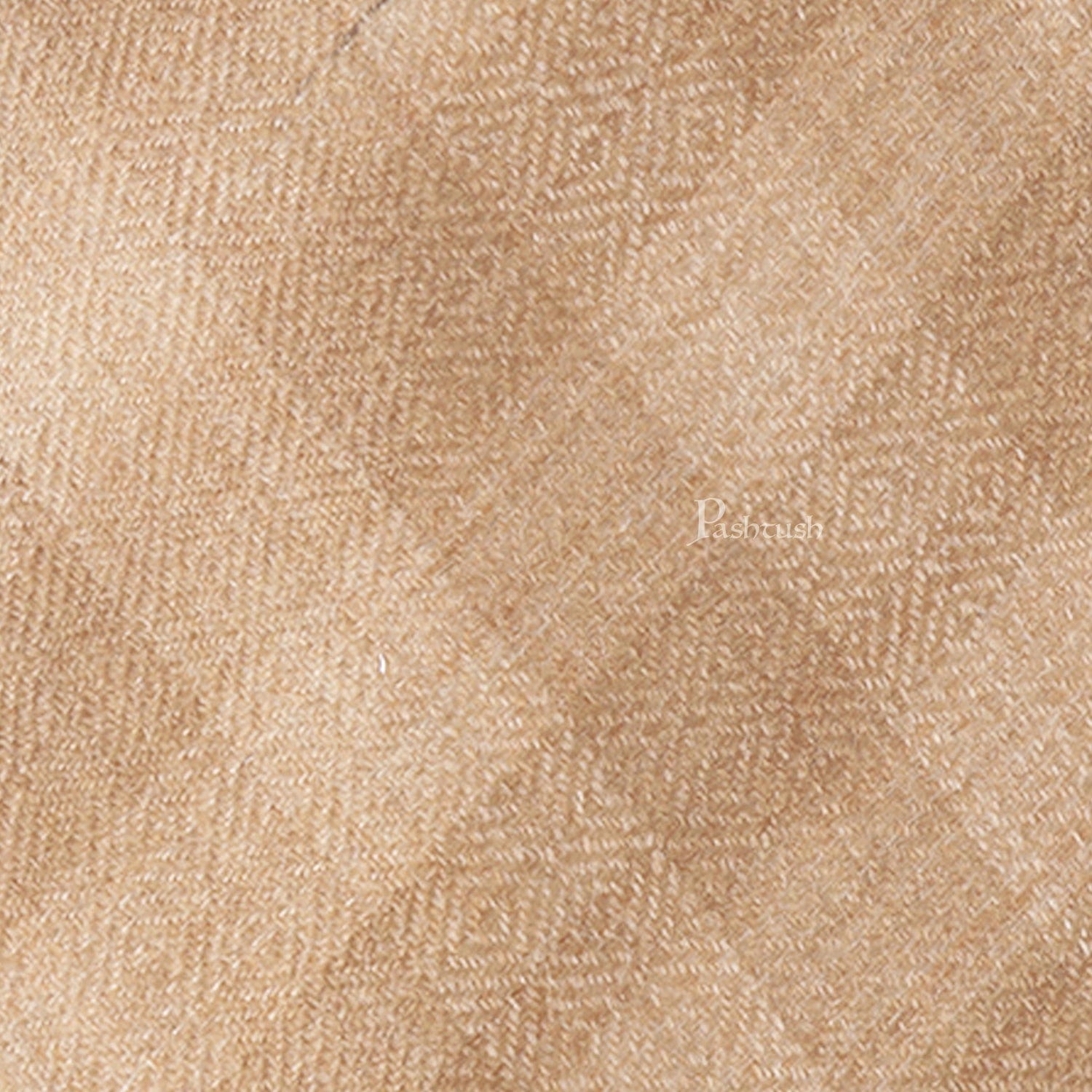 Pashtush India Mens Neckties Ties for Men Pashtush mens Fine Wool tie, Smart Checkered design, Beige