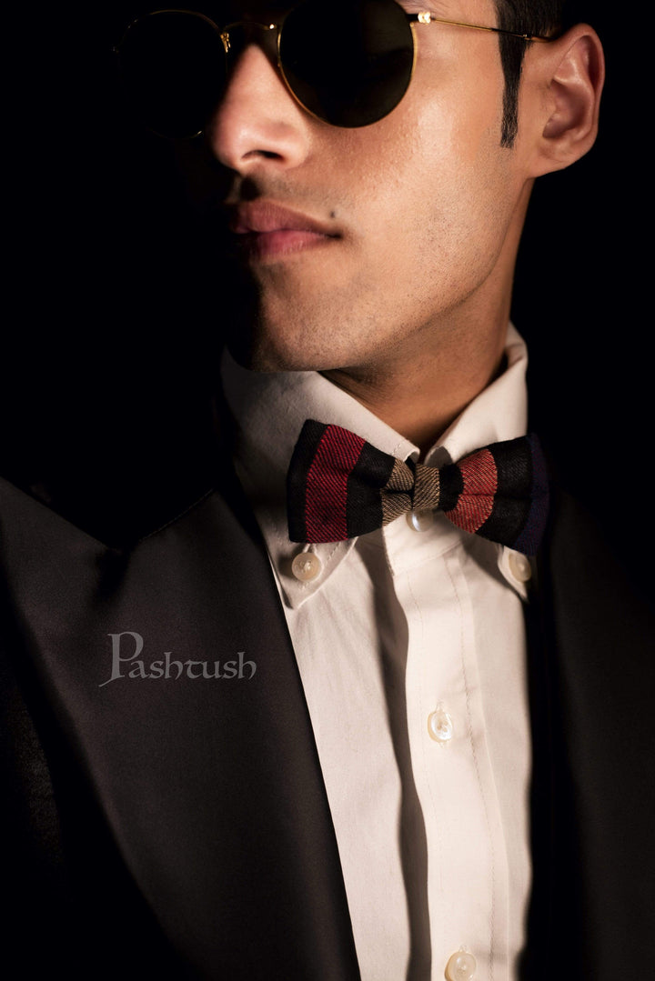 Pashtush India Bow Pashtush Mens Luxury Pre-Tied Bow Tie