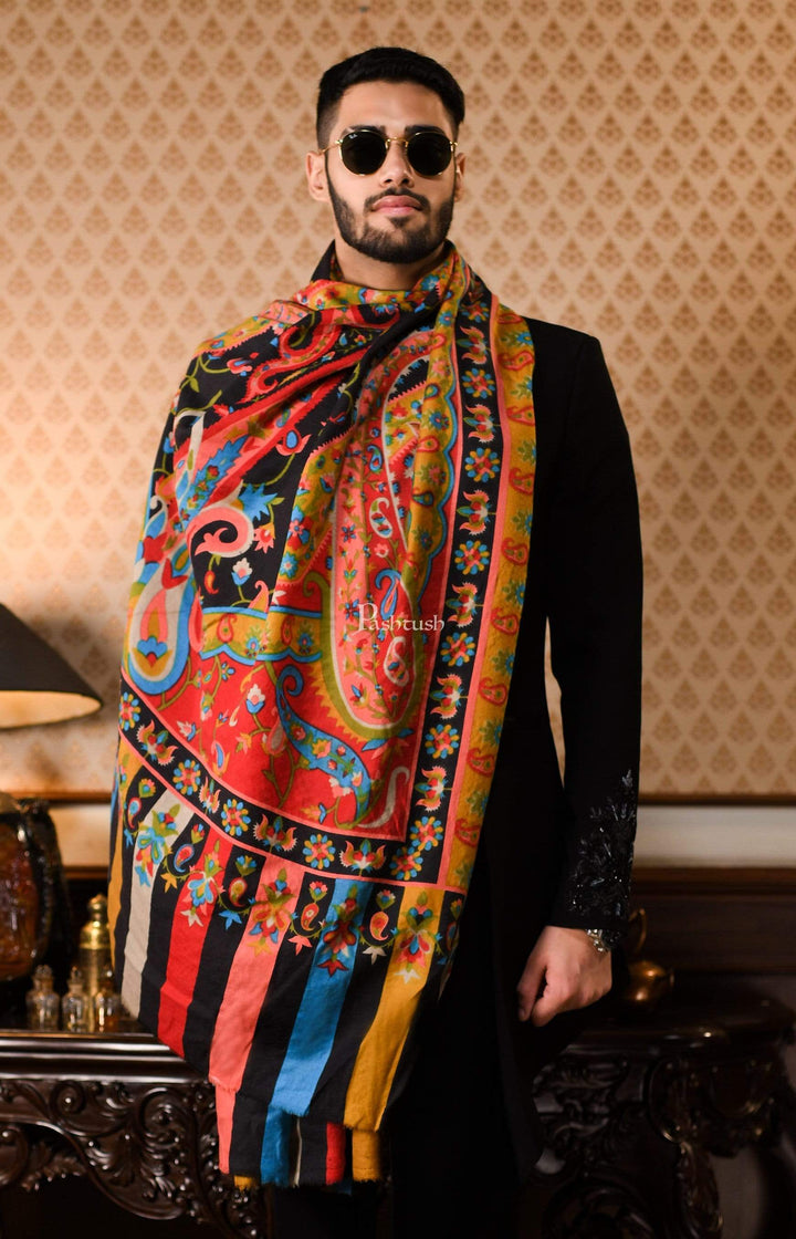 Pashtush India 0 Pashtush Mens Shawl