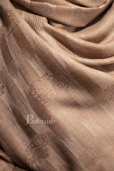 Pashtush India 114x228 Pashtush Mens Shawl, Fine Wool Jacquard Weave Shawl, Soft and Light Weight