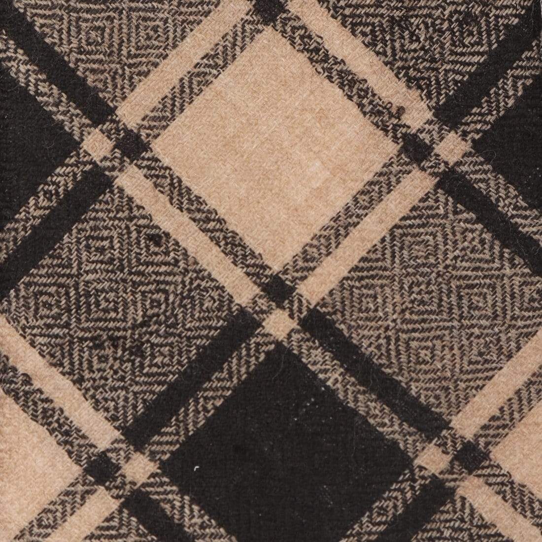 Pashtush Mens Woven Jacquard Necktie, Tie For Men, Classic Colours, Free Size, Black