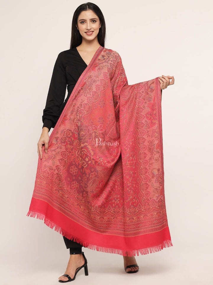 Pashtush India Womens Shawls Pashtush Women'S Jamawar Shawl