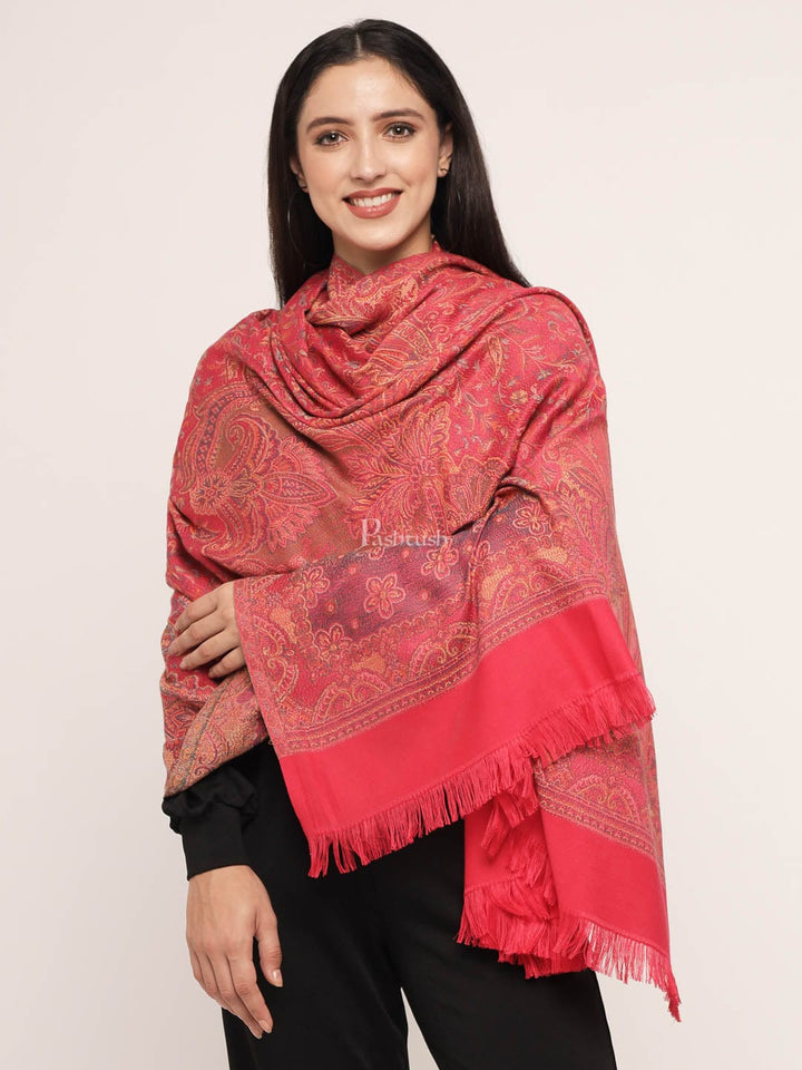 Pashtush India Womens Shawls Pashtush Women's Jamawar Shawl