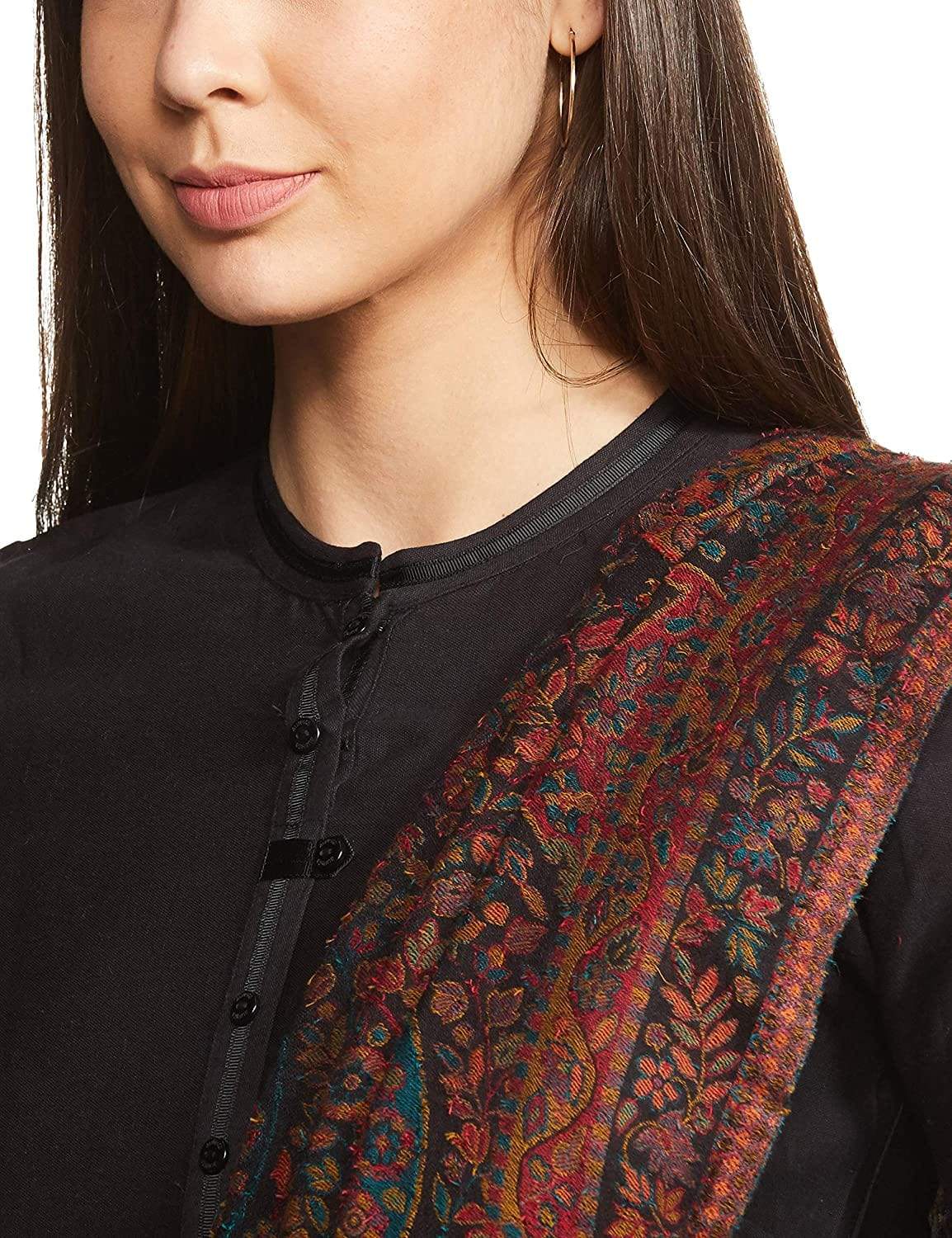 Pashtush India 100x200 Pashtush Womens Extra Fine Soft Kaani Weave Shawl, Multicoloured