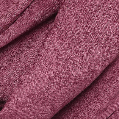 Pashtush India 70x200 Pashtush Womens Paisley Weave Scarf, Soft and Warm, Luxury Wool - Peel Lilac