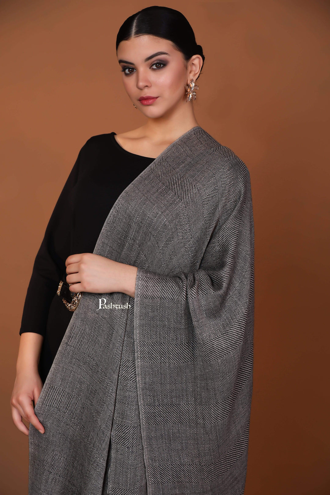Pashtush Shawl Store Stole Pashtush Womens Softest Cashmere Scarf, Warm and 100% Pure