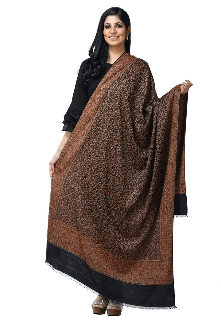 Pashwool 100x200 Pashwool Womens Faux Pashmina Shawl, Soft and Warm, Reversible