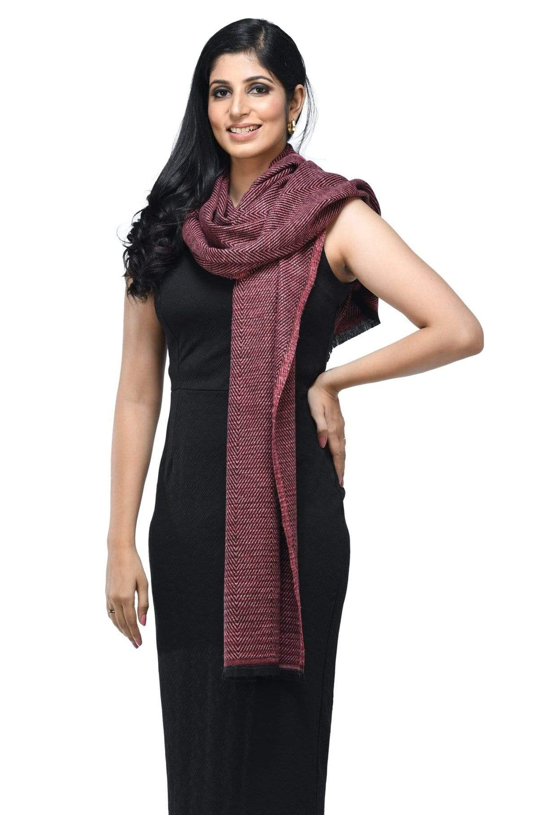 Pashwool 70x200 Pashwool Womens Stole, Extra Thick and Warm, Soft and Snuggly Wrap Style